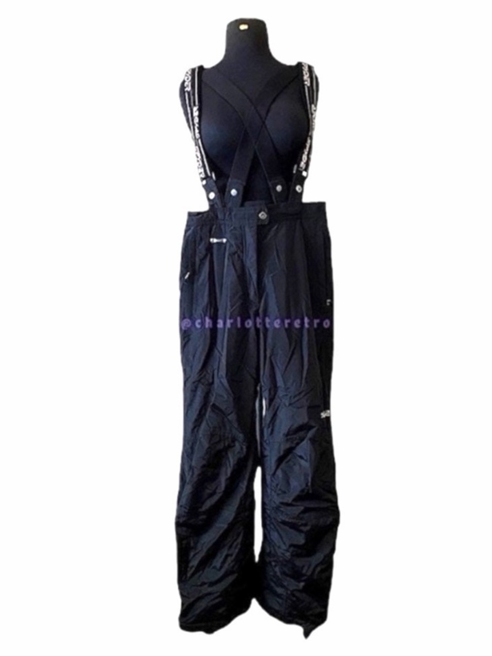 SPYDER XTL • Insulated Snowboarding Ski Pants w Suspenders